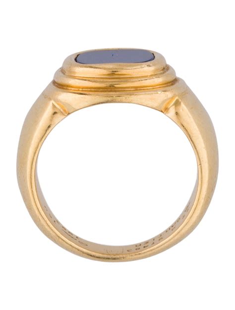 cartier signet ring|cartier sterling silver ring.